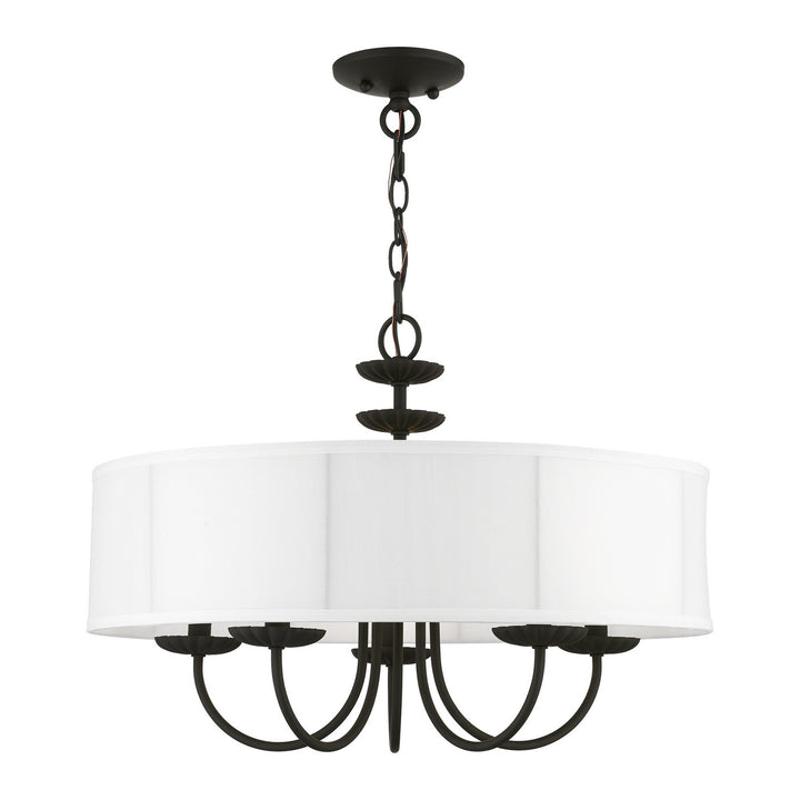 Livex Brookdale 42985-04 Chandelier Light - Black