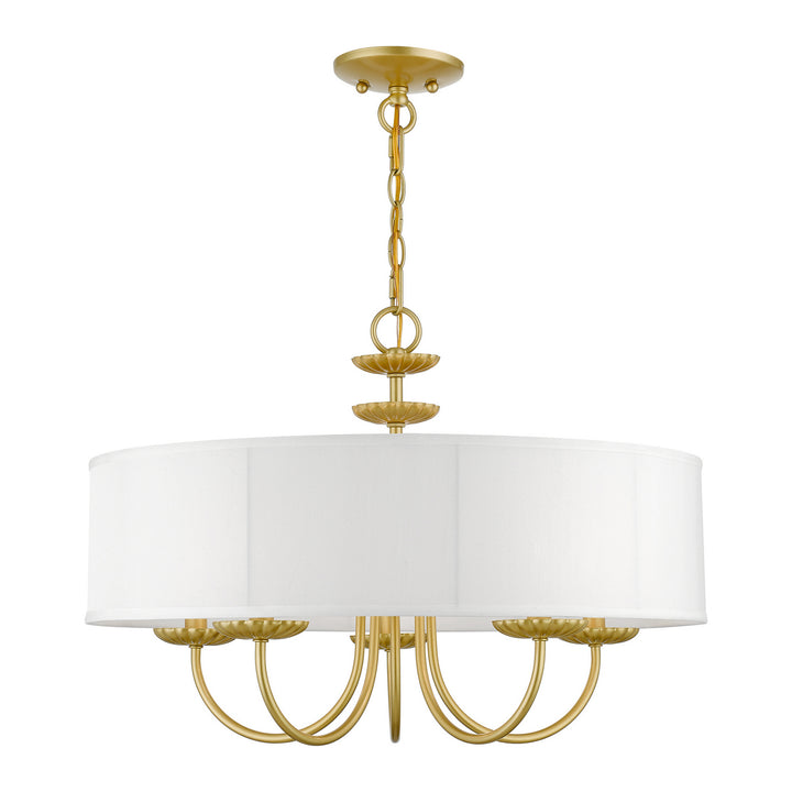 Livex Brookdale 42985-33 Chandelier Light - Soft Gold