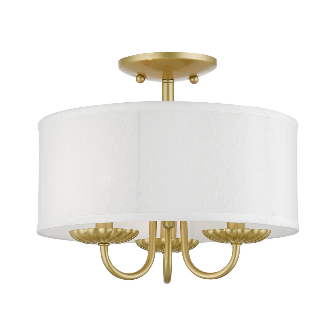 Livex Brookdale 42987-33 Ceiling Light - Soft Gold