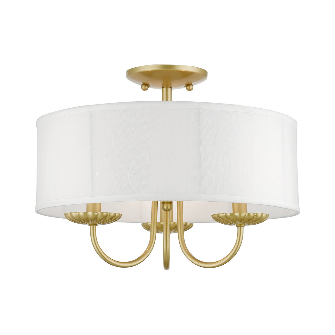 Livex Brookdale 42989-33 Ceiling Light - Soft Gold