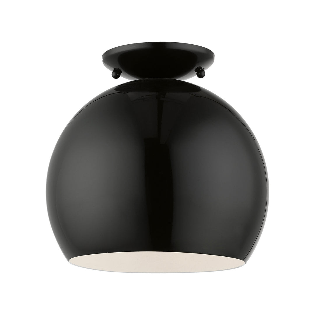 Livex Piedmont 43390-68 Ceiling Light - Shiny Black