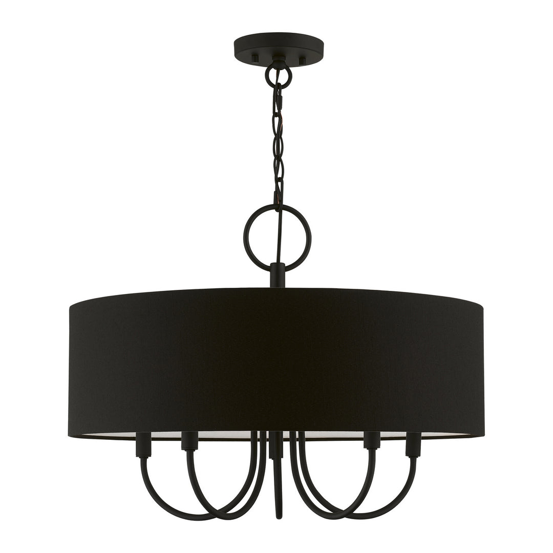 Livex Bainbridge 43445-04 Chandelier Light - Black