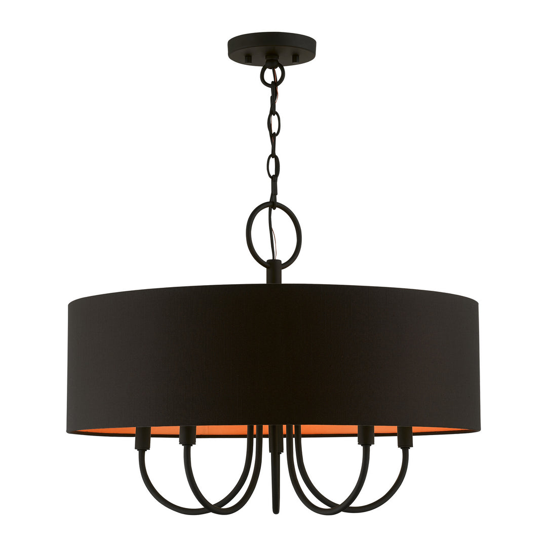 Livex Sentosa 45615-04 Chandelier Light - Black