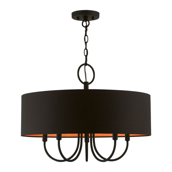 Livex Sentosa 45615-04 Chandelier Light - Black
