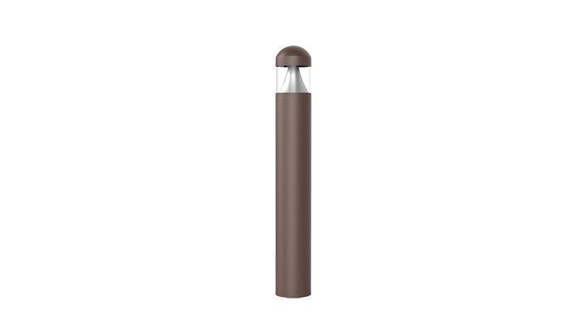 Westgate Lighting BOL-44-R-C-C-MCTP-BR  Bollard Landscape Light Bronze / Dark