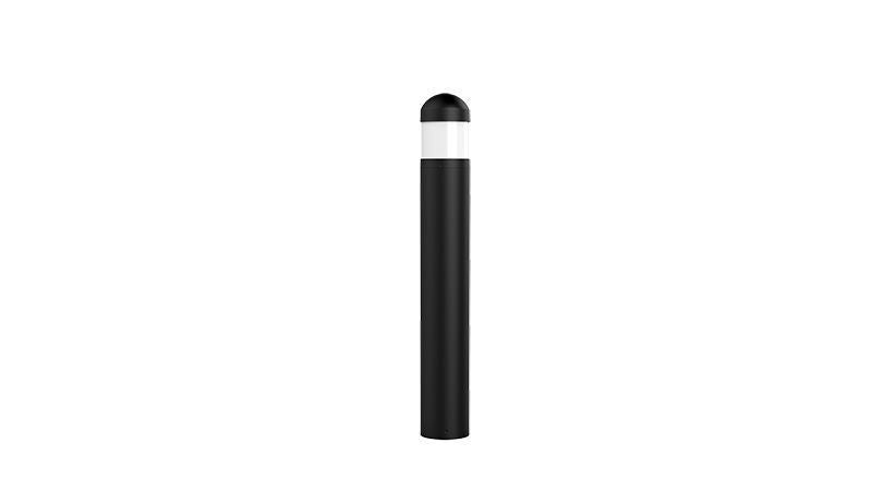 Westgate Lighting BOL-44-R-C-F-MCTP-BK  Bollard Landscape Light Bronze / Dark