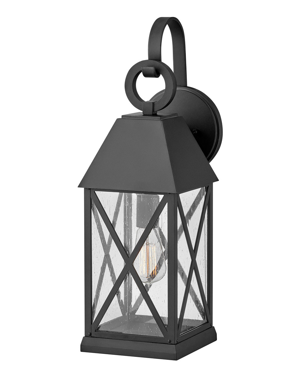 Hinkley Lighting 23304MB  Briar Outdoor Museum Black