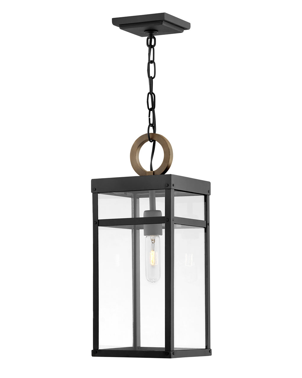 Hinkley Lighting 2802BK-LL  Porter Outdoor Black