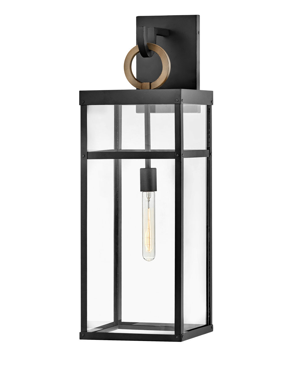 Hinkley Lighting 2807BK-LL  Porter Outdoor Black