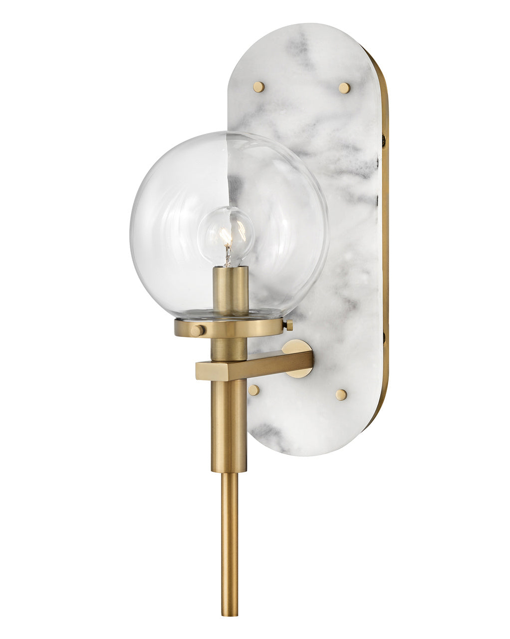 Hinkley Gilda 34590HB Wall Sconce Light - Heritage Brass