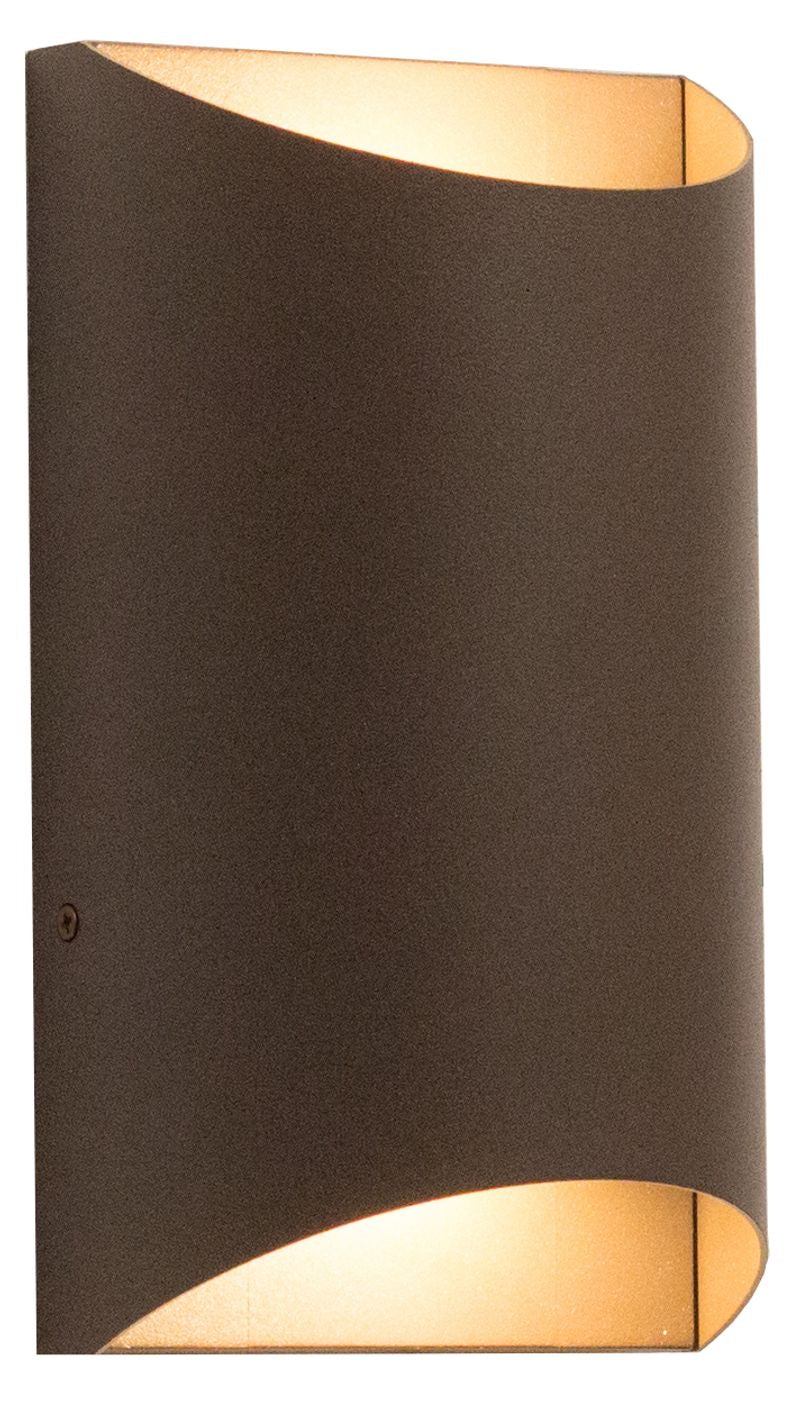Westgate Lighting CRES-51-50K-BR  Led Wall Sconce Outdoor Bronze / Dark