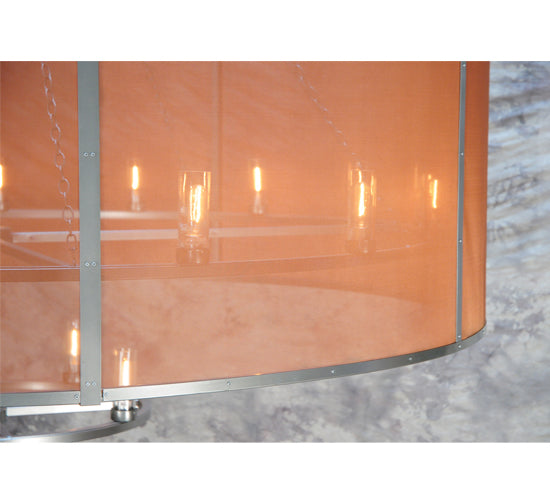 Meyda Tiffany Cilindro 119090 Chandelier Light - Nickel,Copper
