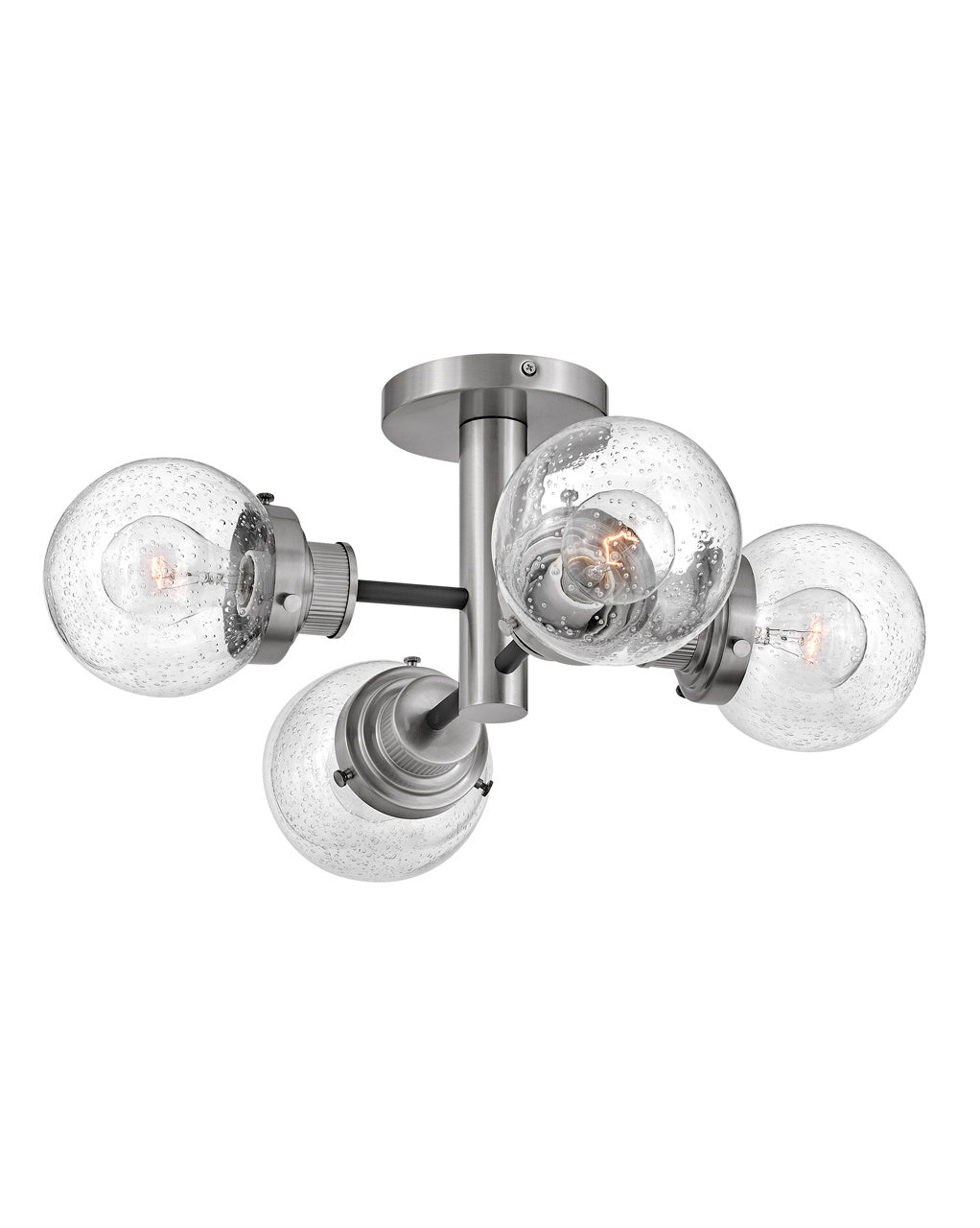 Hinkley Poppy 40693BK-BN Ceiling Light - Black with Brushed Nickel accents