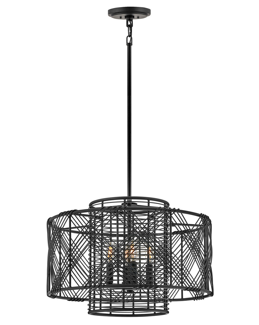 Hinkley Nikko 41063BLK Pendant Light - Black