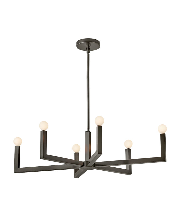 Hinkley Ezra 45048BX Chandelier Light - Black Oxide