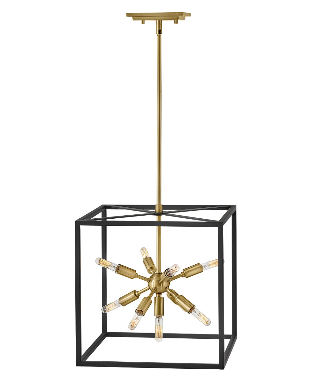 Hinkley Aros 46317BLK Chandelier Light - Black