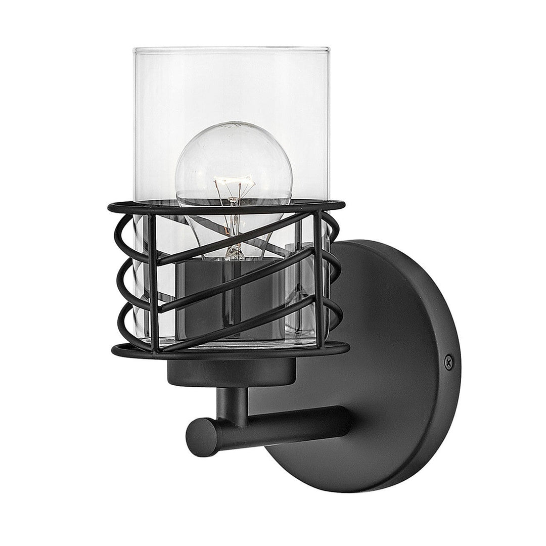 Hinkley Della 50260BK Wall Sconce Light - Black