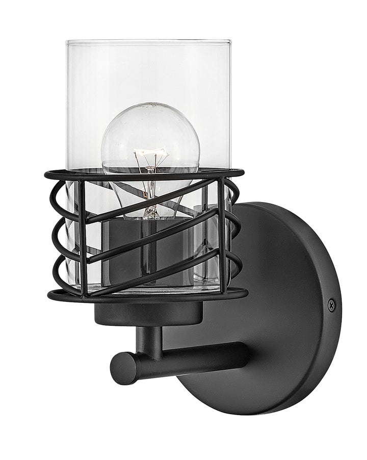 Hinkley Della 50260BK Wall Sconce Light - Black