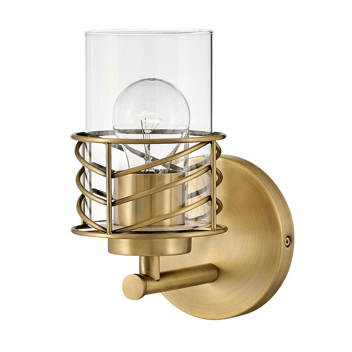 Hinkley Della 50260LCB Wall Sconce Light - Lacquered Brass