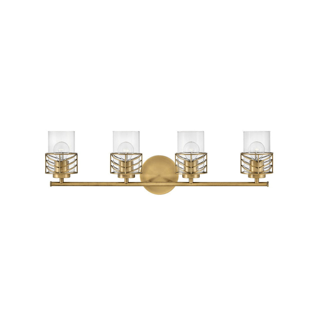 Hinkley Della 50264LCB Bath Vanity Light 34 in. wide - Lacquered Brass