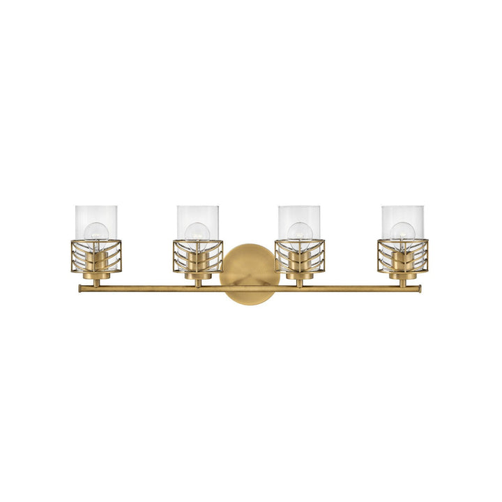 Hinkley Della 50264LCB Bath Vanity Light 34 in. wide - Lacquered Brass