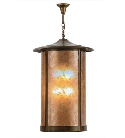 Meyda Tiffany Lighting 119096 Fulton Eight Light Pendant Outdoor Copper/Antique/Verde