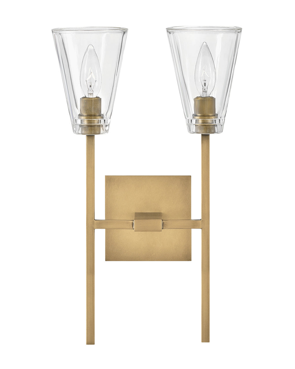 Hinkley Auden 50642HB Wall Sconce Light - Heritage Brass