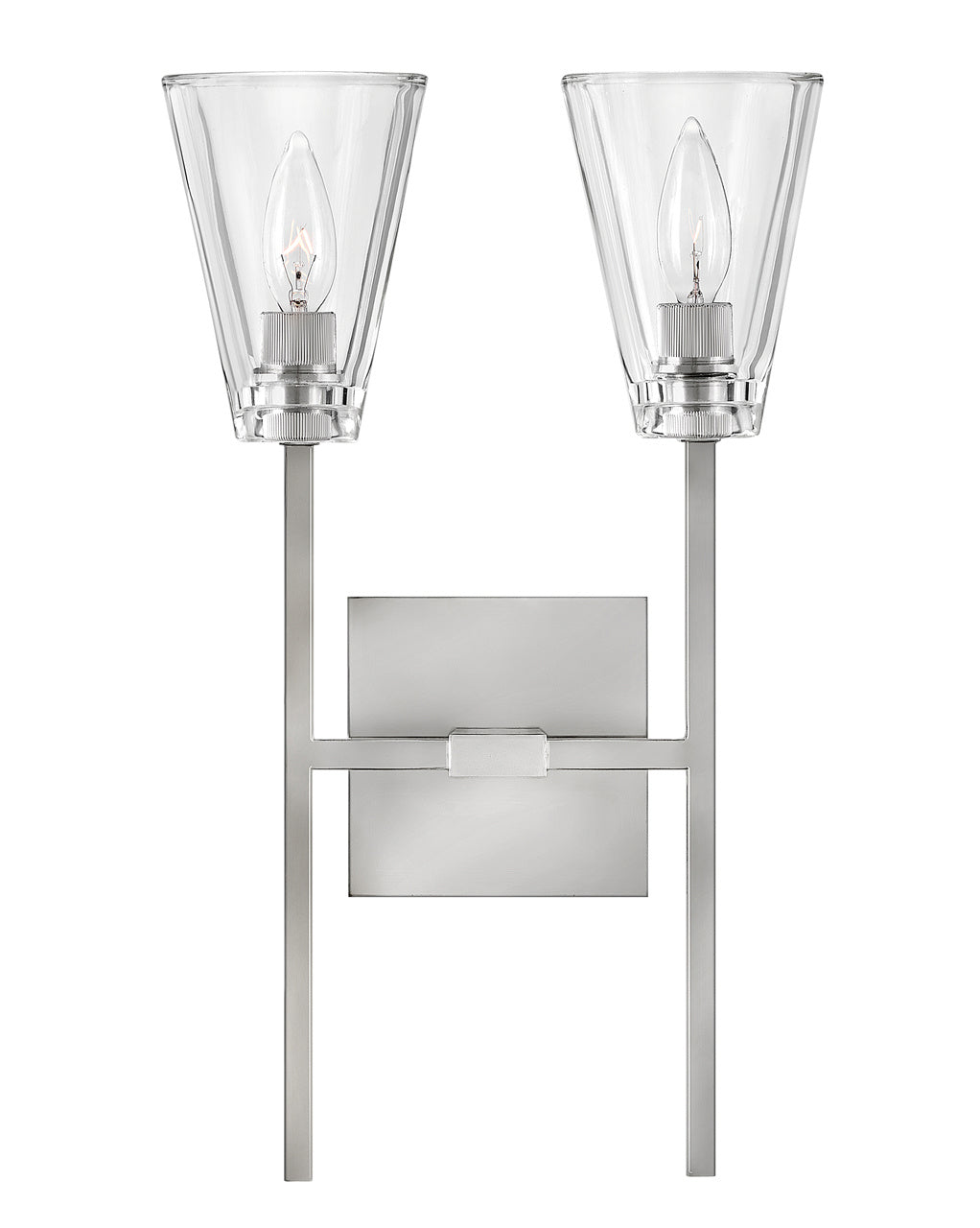 Hinkley Auden 50642PN Wall Sconce Light - Polished Nickel