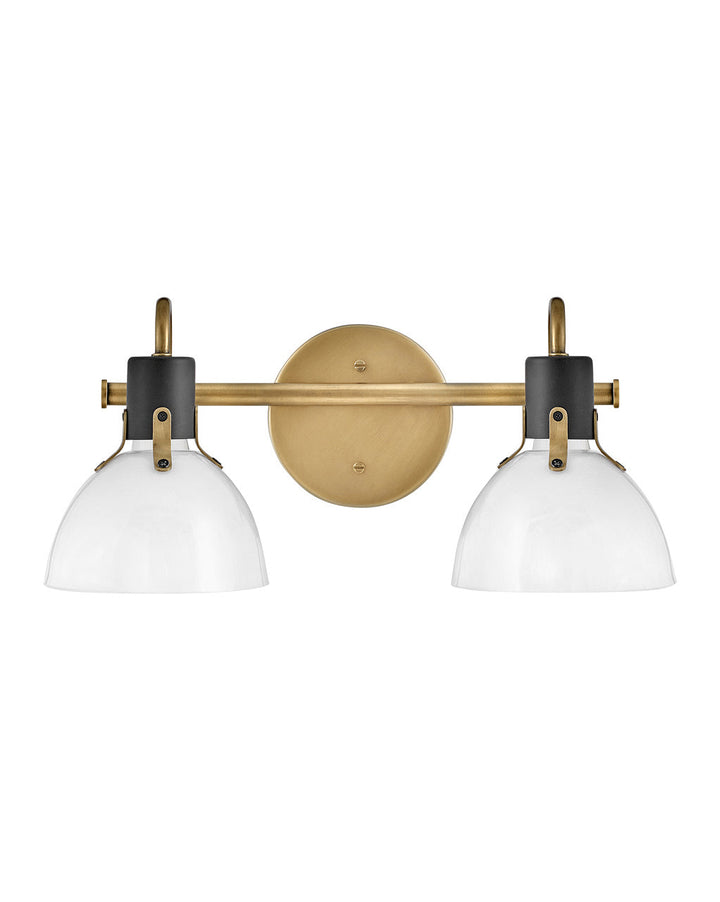 Hinkley Argo 51112HB Bath Vanity Light 18 in. wide - Heritage Brass