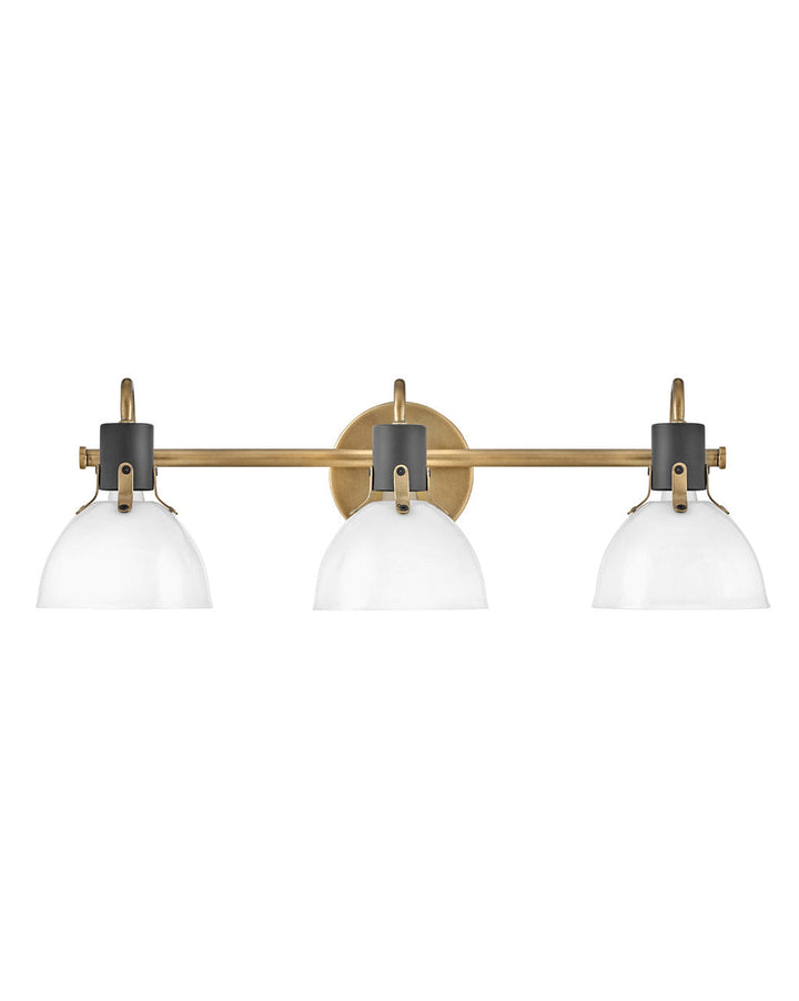 Hinkley Argo 51113HB Bath Vanity Light 25 in. wide - Heritage Brass