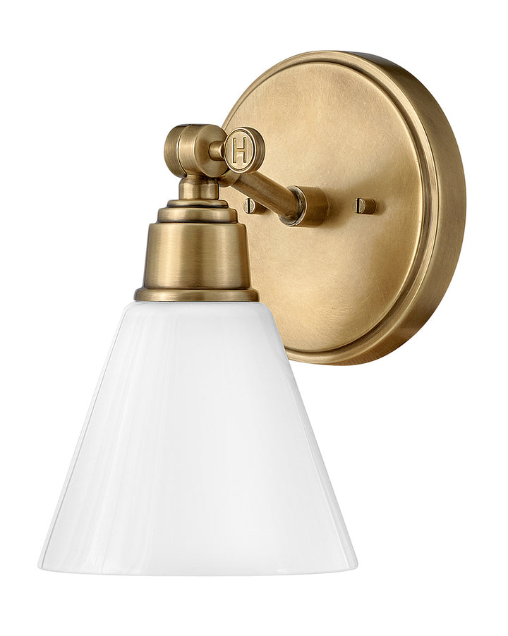 Hinkley Arti 51180HB Wall Sconce Light - Heritage Brass