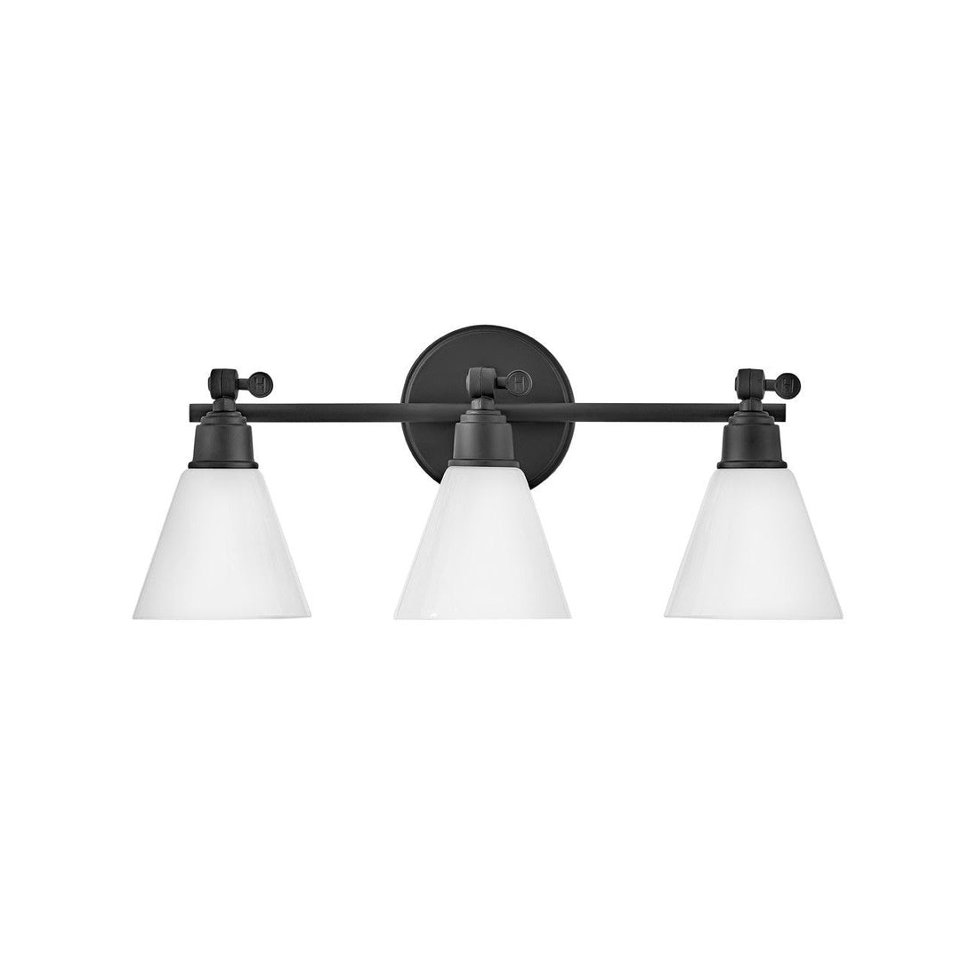 Hinkley Arti 51183BK Bath Vanity Light 24 in. wide - Black