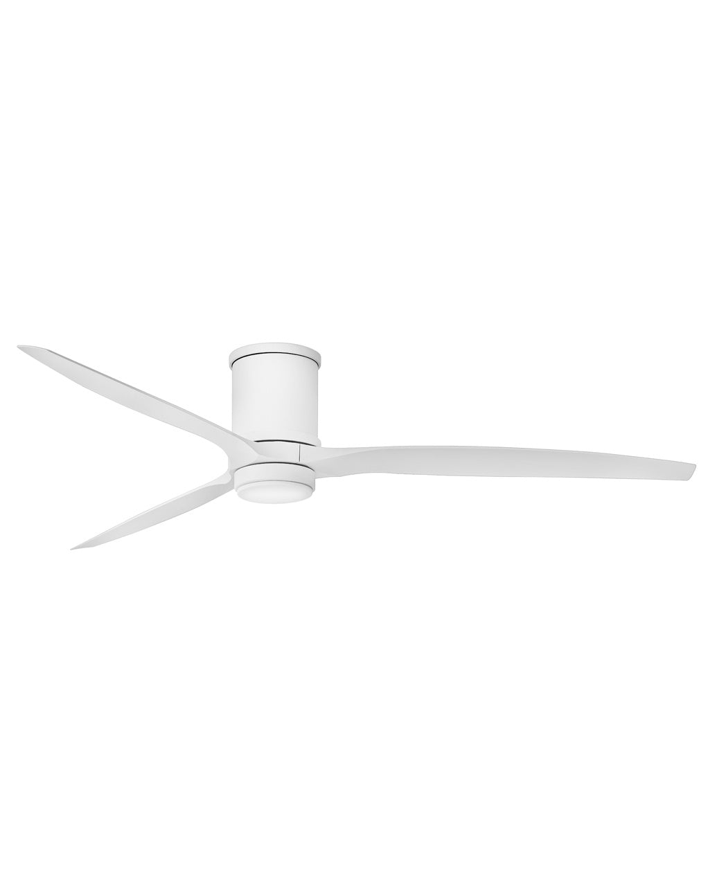 Hinkley Hover Flush 900872FMW-LWD Ceiling Fan 72 - Matte White, Matte White/