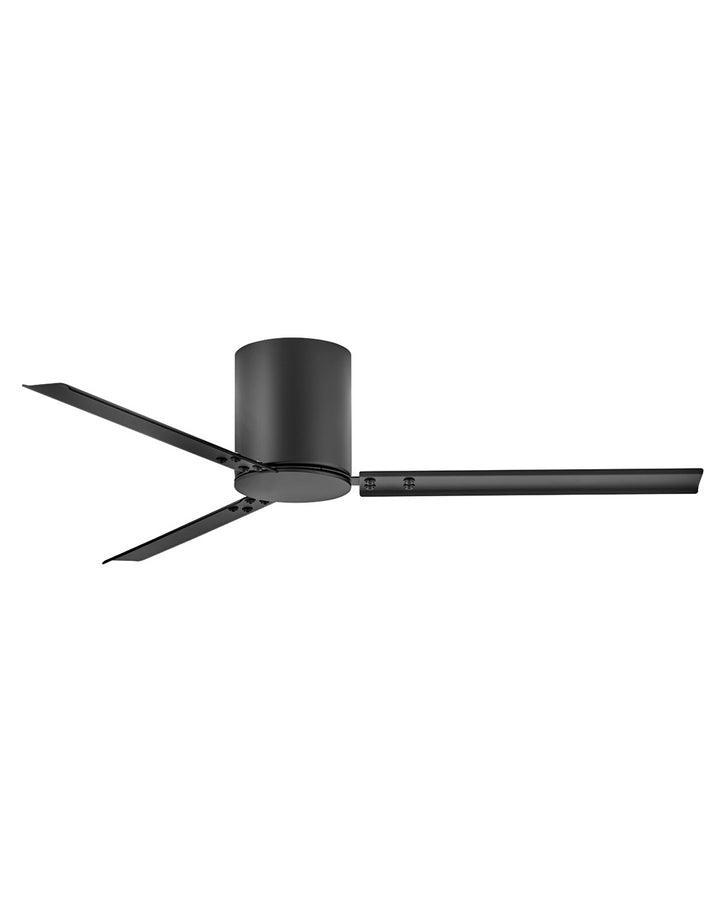 Hinkley Indy Flush 901058FMB-NDD Ceiling Fan 58 - Matte Black, Matte Black/