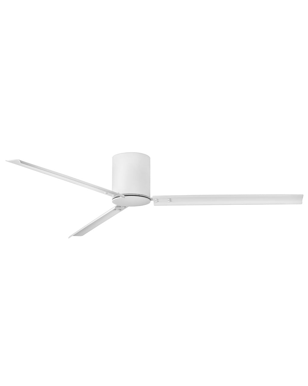 Hinkley Indy Flush 901072FMW-NDD Ceiling Fan 72 - Matte White, Matte White/