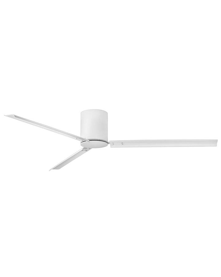 Hinkley Indy Flush 901072FMW-NDD Ceiling Fan 72 - Matte White, Matte White/