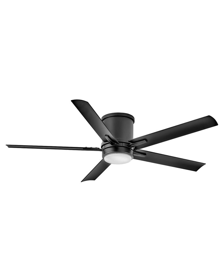 Hinkley Vail Flush 902552FMB-LWD Ceiling Fan 52 - Matte Black, Matte Black/