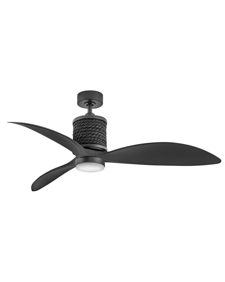 Hinkley Marin 903160FMB-LDD Ceiling Fan 60 - Matte Black, Matte Black/