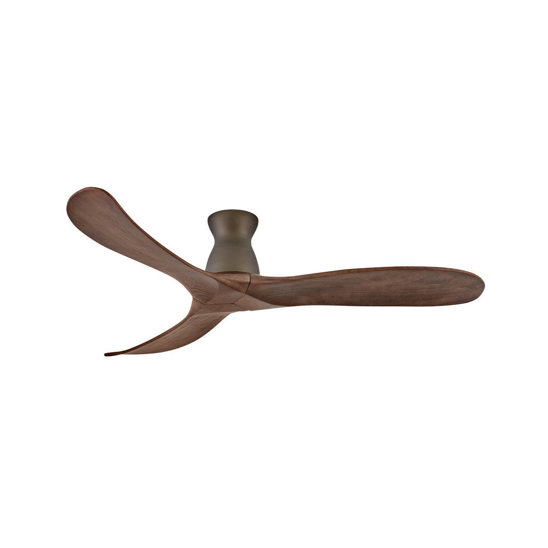 Hinkley Swell Flush 903460FMM-NDD Ceiling Fan 60 - Metallic Matte Bronze, Walnut/