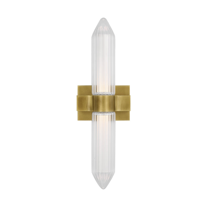 Visual Comfort Modern Langston 700BCLGSN23BR-LED927-277 Bath Vanity Light 7 in. wide - Plated Brass