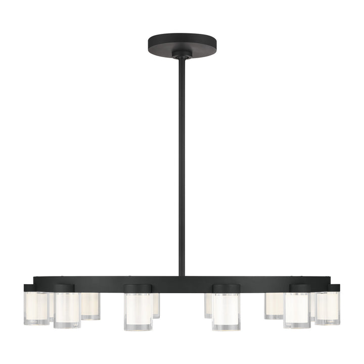 Visual Comfort Modern Esfera 700ESF32B-LED927 Chandelier Light - Nightshade Black