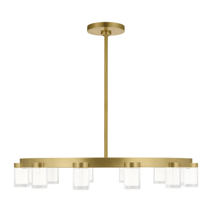 Visual Comfort Modern Esfera 700ESF32NB-LED927-277 Chandelier Light - Natural Brass
