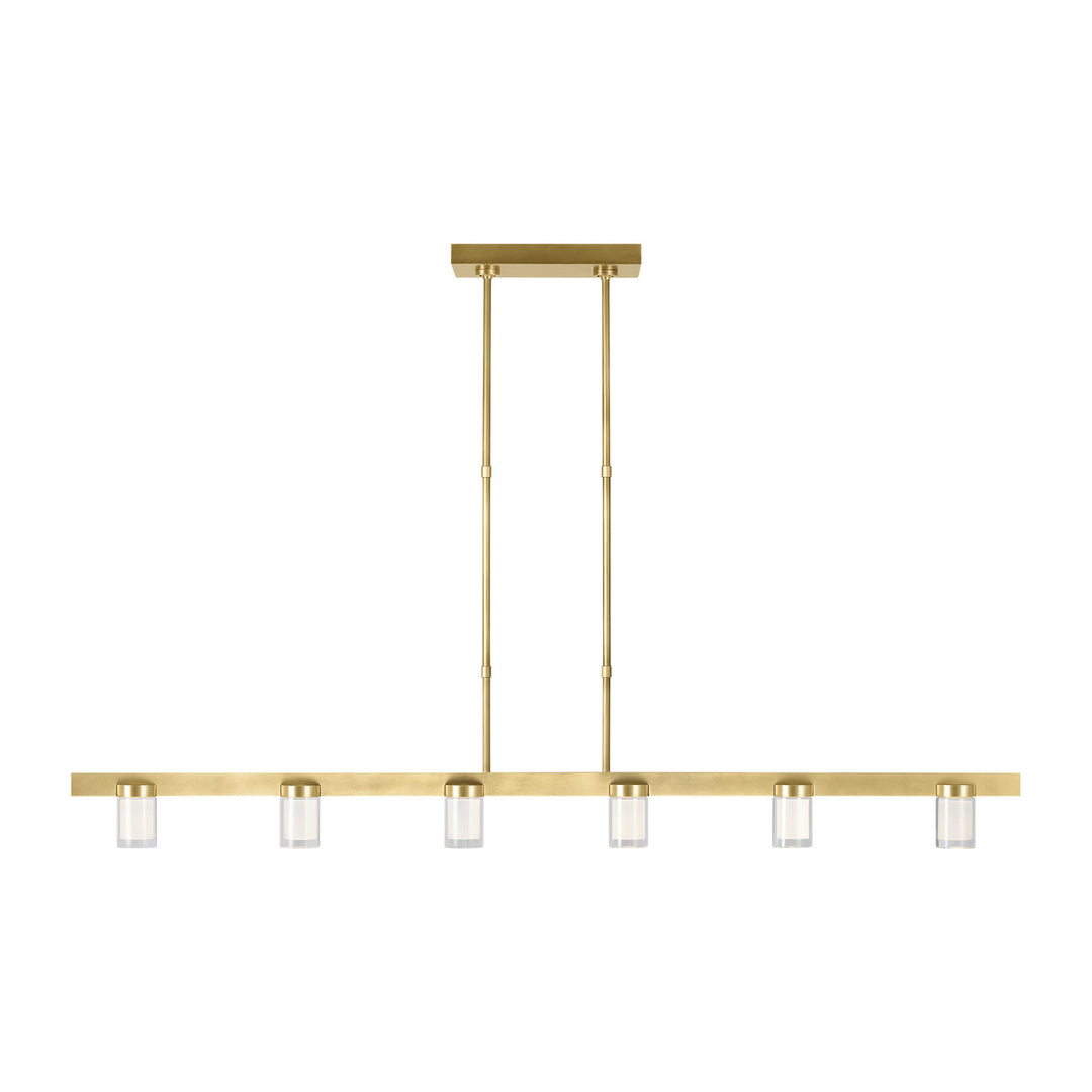 Visual Comfort Modern Esfera 700LSESF60NB-LED927-277 Pendant Light - Natural Brass