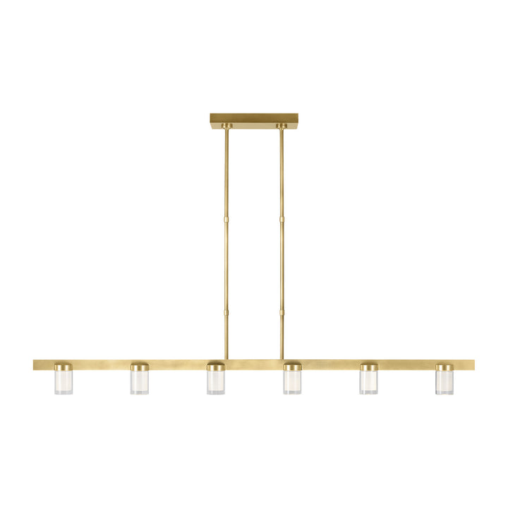 Visual Comfort Modern Esfera 700LSESF60NB-LED927-277 Pendant Light - Natural Brass