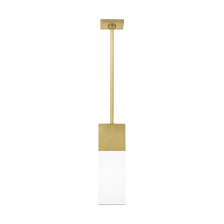 Visual Comfort Modern 700OPKLM92715NBUNV Kulma Led Pendant Outdoor Brass