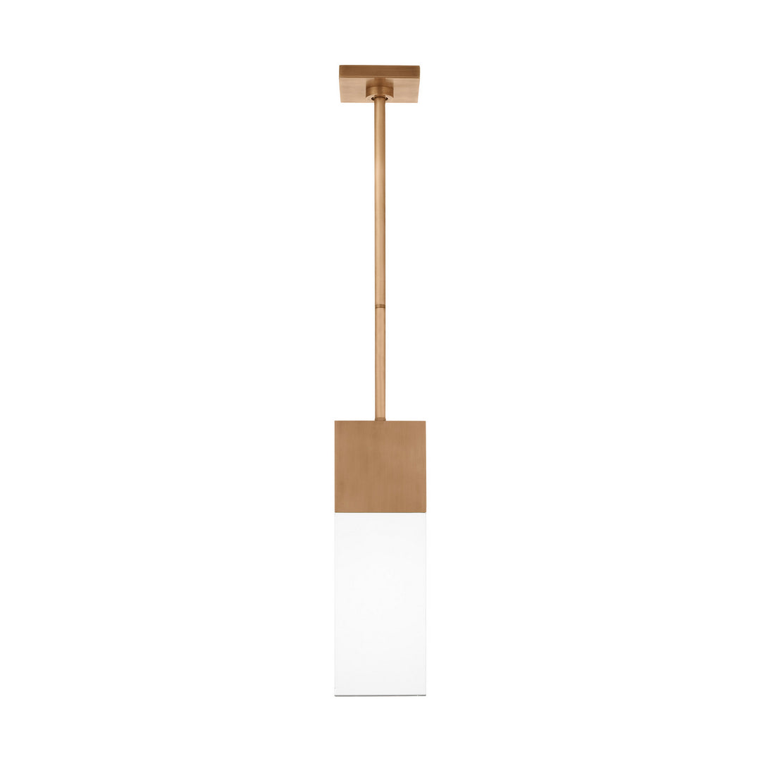 Visual Comfort Modern 700OPKLM92715PUNV Kulma Led Pendant Outdoor Copper/Antique/Verde