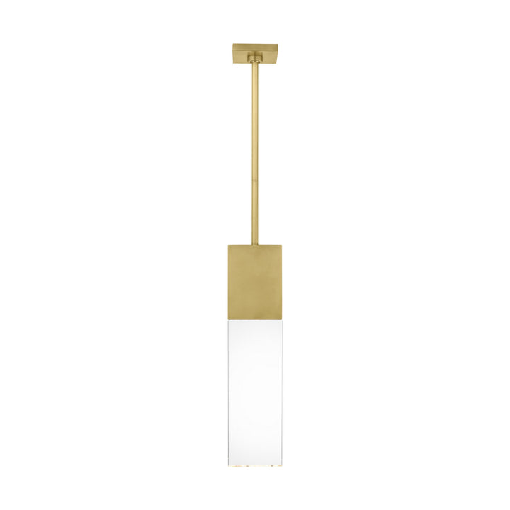 Visual Comfort Modern 700OPKLM92720NBUNV Kulma Led Pendant Outdoor Brass