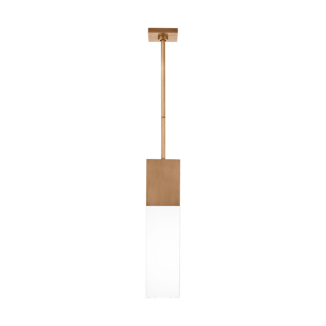 Visual Comfort Modern 700OPKLM92720PUNV Kulma Led Pendant Outdoor Copper/Antique/Verde