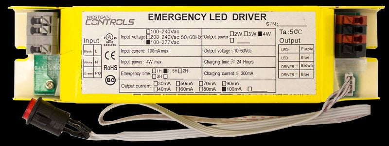 Westgate Lighting ELB-0460-FM  Mini Led Emergency Back Up Decor Light