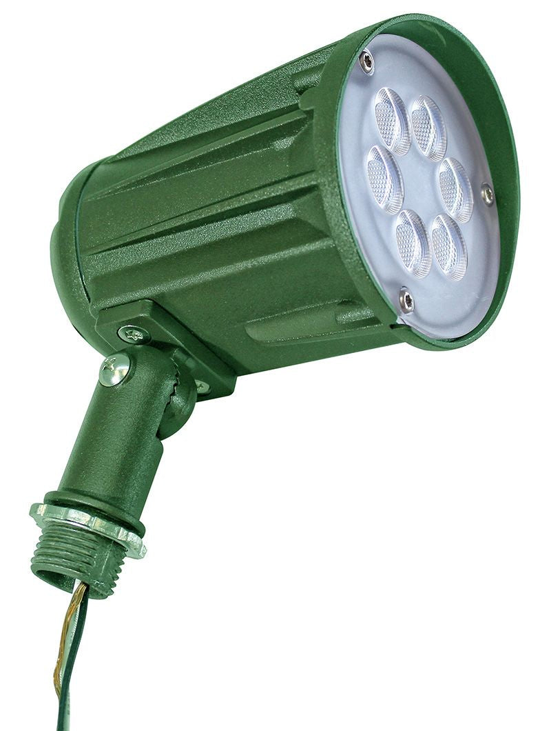 Westgate Lighting FLD2-15WW-KN-GRN  Led Bullet Flood Lights Outdoor Bronze / Dark